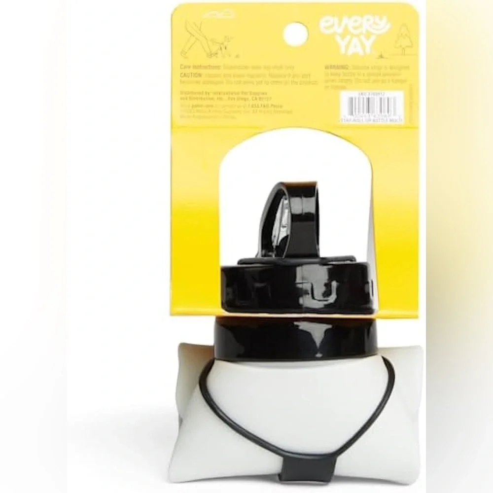 EveryYay Roll-Up Water Bottle, 2.5 Cups, For Humans and Dogs